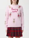 Mc2 Saint Barth Sweater  Woman Color Multicolor In Pink