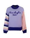 Mc2 Saint Barth Danya Sweater I Never Make A Mistake In Multicolour