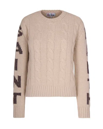 Mc2 Saint Barth Sweater In Neutral
