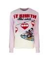 Mc2 Saint Barth Ski Club Sweater In Pink
