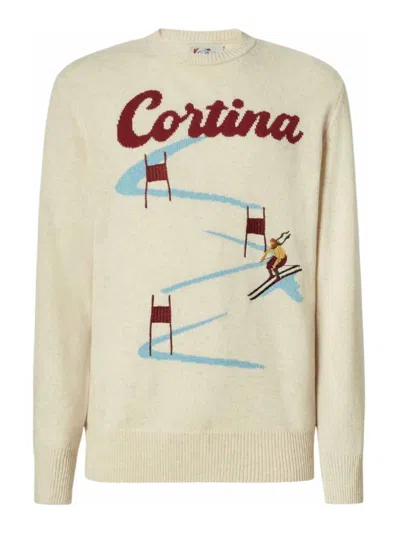 Mc2 Saint Barth Sweater In White