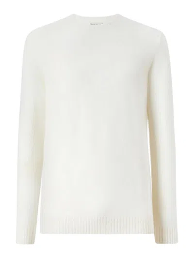 Mc2 Saint Barth Sweater In White