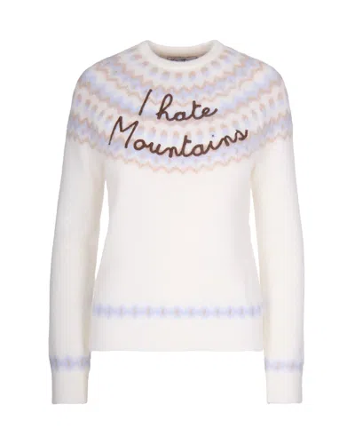 Mc2 Saint Barth Maglia New Queen I Hate Mountain Multicolor In Neutral