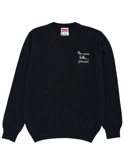 MC2 SAINT BARTH MC2 SAINT BARTH SWEATER WITH EMBROIDERY