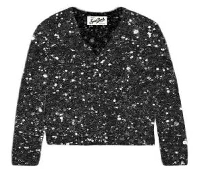 Mc2 Saint Barth Sweaters In Black