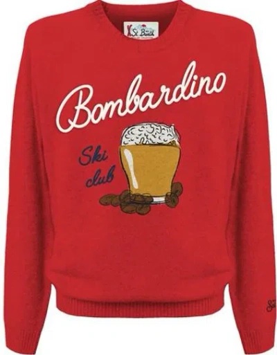 Mc2 Saint Barth Sweaters In Red