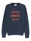 Mc2 Saint Barth Crew-neck Sweatshirt In Blue