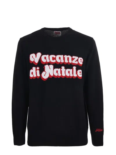Mc2 Saint Barth Sweaters In Black