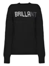 Mc2 Saint Barth Crew Neck Sweater In Black