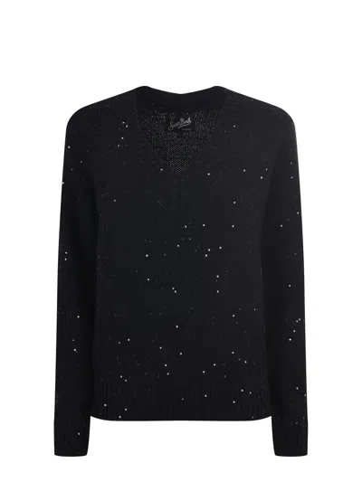 Mc2 Saint Barth Sweaters In Black