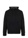Mc2 Saint Barth Neoprene Sweatshirt In Black