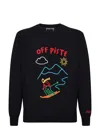 Mc2 Saint Barth Off Piste Wool And Cashmere Blend Sweater In Black