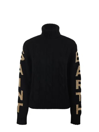 Mc2 Saint Barth Sweaters In Black