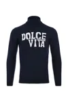 Mc2 Saint Barth Dolcevita In Blu Scuro/panna