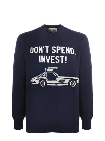Mc2 Saint Barth Sweaters In Blue