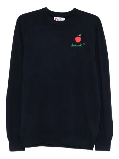 MC2 SAINT BARTH MC2 SAINT BARTH 'HERON LIGHT EMBRY' CREW NECK SWEATER