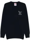 Mc2 Saint Barth Heron Sweater In Blue