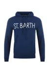 Mc2 Saint Barth Jake Hoodie In Blue
