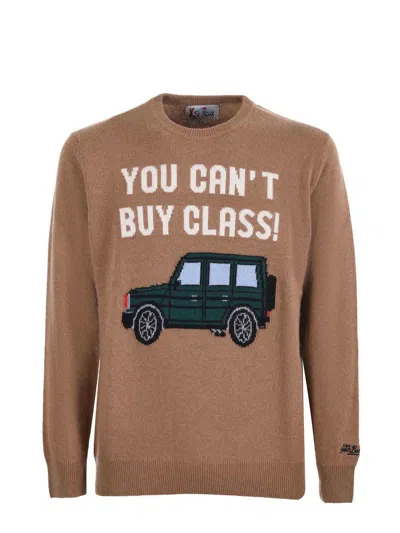 Mc2 Saint Barth Sweaters In Brown