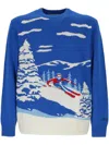 Mc2 Saint Barth Sweaters In Clear Blue
