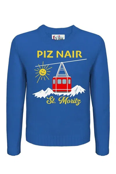 Mc2 Saint Barth Sweaters In Electric Blue