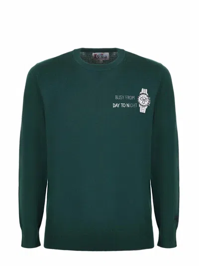 Mc2 Saint Barth Sweaters In Green