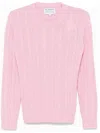Mc2 Saint Barth Sorbonne Sweater In Pink