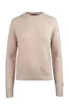 Mc2 Saint Barth Sweaters Pink In White