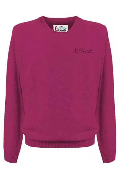 Mc2 Saint Barth Sweaters In Plum