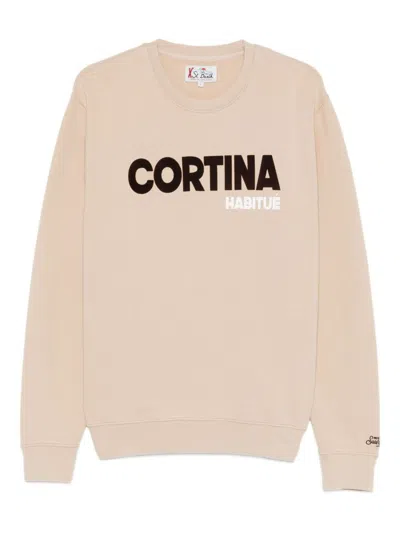 Mc2 Saint Barth Long-sleeves Sweatshirt In Neutral