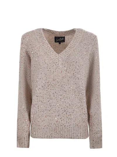 Mc2 Saint Barth Sweaters In Neutral