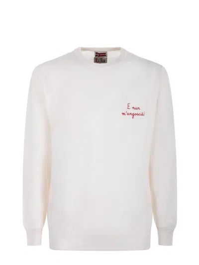 Mc2 Saint Barth Sweaters In White