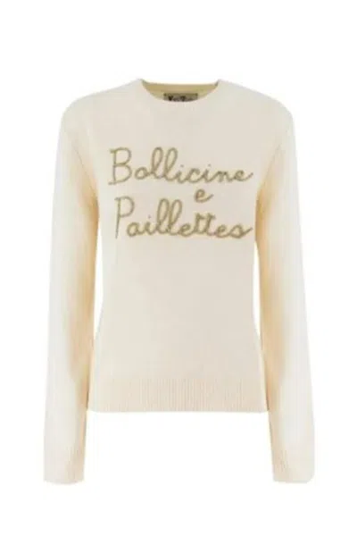 Mc2 Saint Barth Jumpers White In Bianco Chiari E Naturali