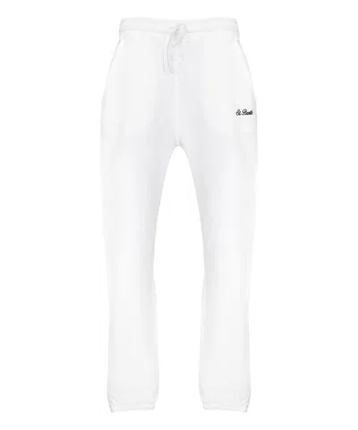 Mc2 Saint Barth Sweatpants In White