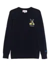 Mc2 Saint Barth X Peanuts™ Heron Sweater In Blue