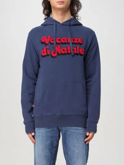 Mc2 Saint Barth Tribeca Hooded Sweatshirt In Blue
