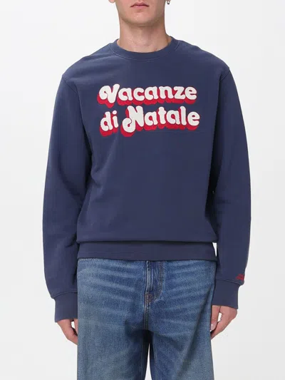 Mc2 Saint Barth Sweatshirt  Men Color Navy In Blue