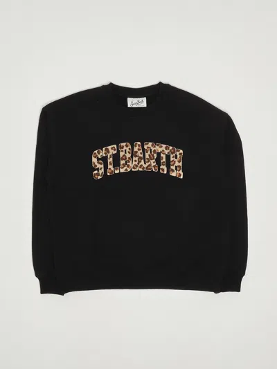 Mc2 Saint Barth Kids' Sweatshirt Sweatshirt In Black