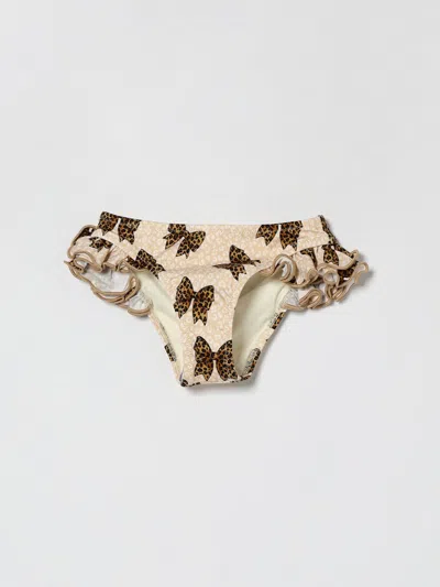 Mc2 Saint Barth Kids'  Swim Briefs In Animal Print