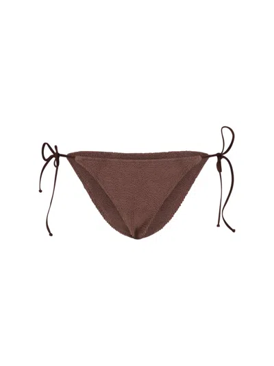 Mc2 Saint Barth Swim Briefs In Brown