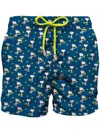 Mc2 Saint Barth Lighting Micro Fantasy Ultralight Swim Short By Mc2 Sa In Multicolour