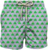 Mc2 Saint Barth Graphic Printed Drawstring Swim Shorts In Fantasia