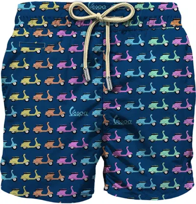 Mc2 Saint Barth Swim Short In Fantasia