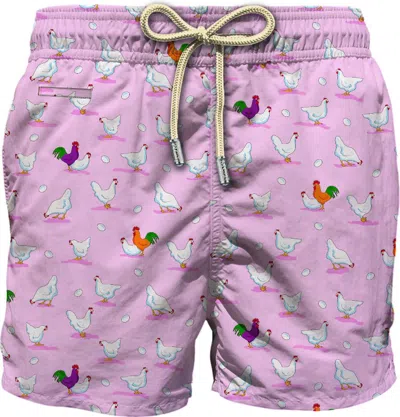 Mc2 Saint Barth Swim Short In Multi