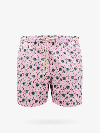 Mc2 Saint Barth Swim Trunk In Pink