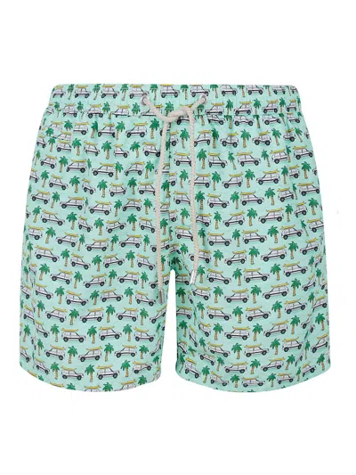 Mc2 Saint Barth Swimming Shorts In Blue