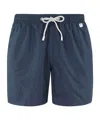 Mc2 Saint Barth Lighting Pantone Swim Trunks With Plexiglass Packaging In Blue