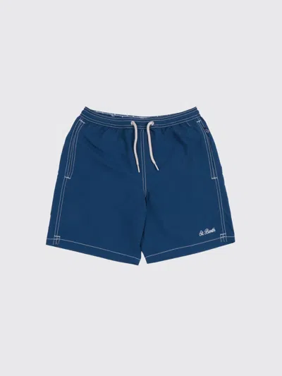 Mc2 Saint Barth Kids'  Patmos Jr-toile 60 Marine Blue