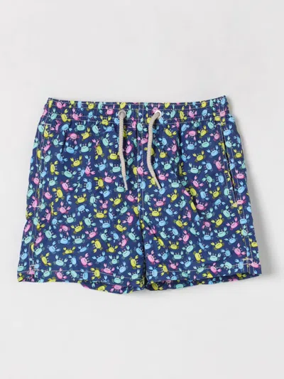 Mc2 Saint Barth Swimsuit  Kids Color Blue