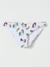 Mc2 Saint Barth Bow-detail Bikini Bottom In White